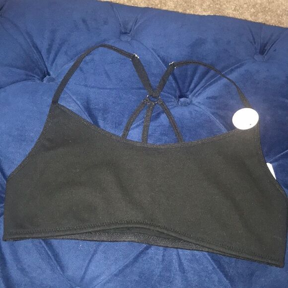 Caged back ribbed bralette​ - Picture 2 of 5